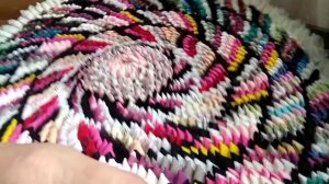 Коврик из лоскутков