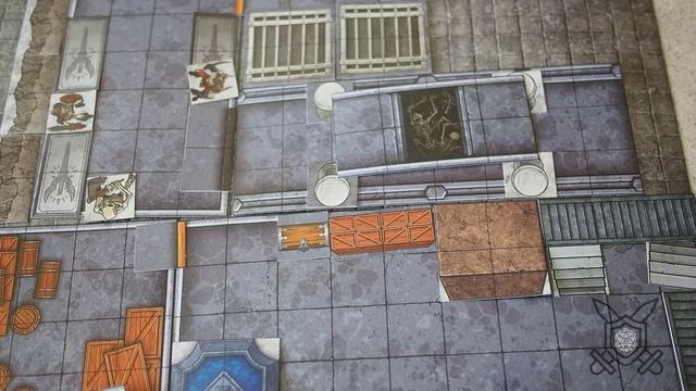 Redbrand Hideout Map using Dungeon Craft Tiles смотреть онлайн