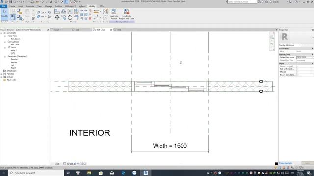 REVIT - How to make sliding door with 2 3 4 panel смотреть онлайн