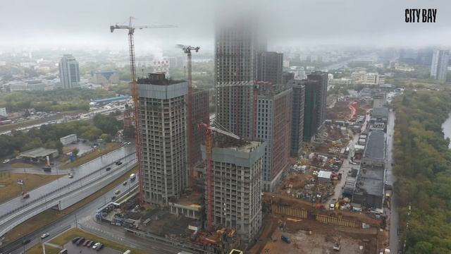 City Bay | Сентябрь 2022 | Промежуточный отчет о динамике строительства  | MR Group