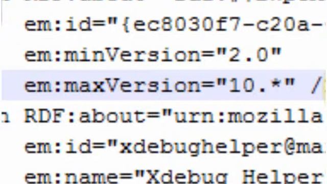 Editing the Xdebug Helper xpi смотреть онлайн