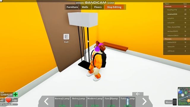 Обустроил свою квартиру!!! Жизнь криминала в роблокс №2!!! Roblox. смотреть онлайн