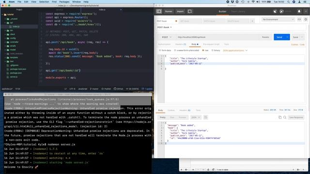 How to Build a REST API (Node.js & Express) смотреть онлайн
