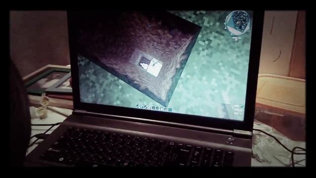 Minecraft ,нашли пещеру
