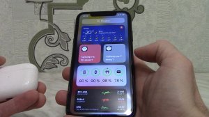 Наушники Airpods. Как посмотреть заряд наушников и кейса Эйр Подс, если не работает анимация.