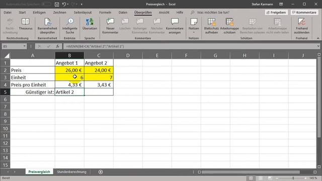 22 Excel Blattschutz