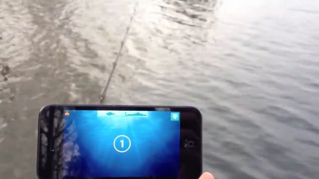 Эхолот iBobber в действии/Fishfinder iBobber in action смотреть онлайн