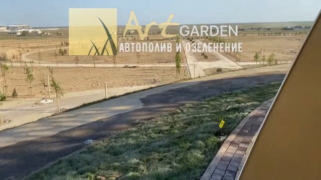 Монтаж системы полива на 30га