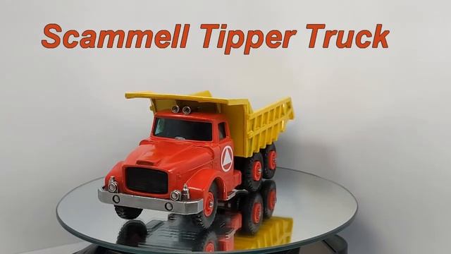Matchbox King-Size Scammell Tipper Truck - no.K19 - issued 1967 - diecast restoration смотреть онлайн