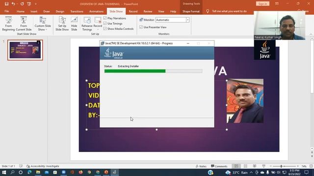 DOWNLOADING & INSTALLING JAVA(JDK 18) BY:-NEERAJ KUMAR SINGH #download #install смотреть онлайн