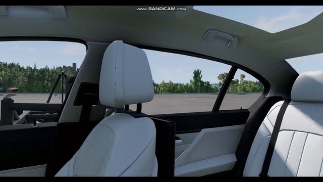 BMW 7 Series G12 FCAP Crash Test #3 BeamNGdrive смотреть онлайн