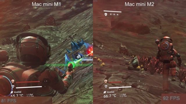 Game Testing No Man's Sky On Mac Mini M1 Vs M2 - How Many FPS?