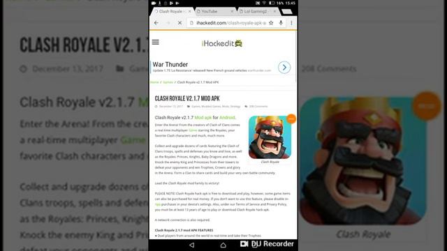 How to Install Clash Royale mod APK смотреть онлайн