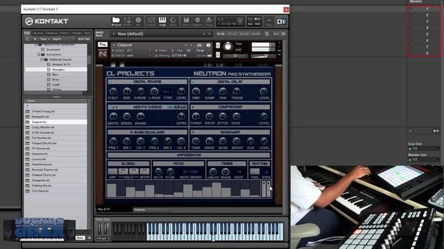 Review: CL-Projects Neutron Pad Synthesizer for Kontakt смотреть онлайн