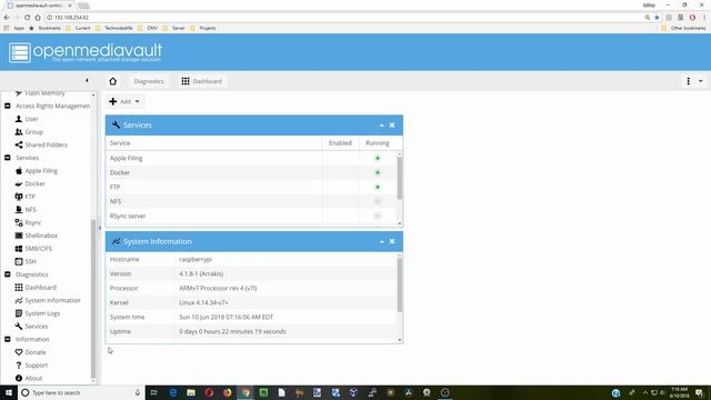 Install Openmediavault 4 (OMV4) NAS on the Raspberry Pi and Complete Setup смотреть онлайн
