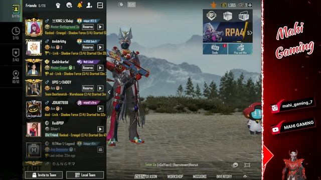 BGMI LIVE | NEW EVENT FULL RUSH #bgmi #bgmilive #mahigaming #gaming смотреть онлайн