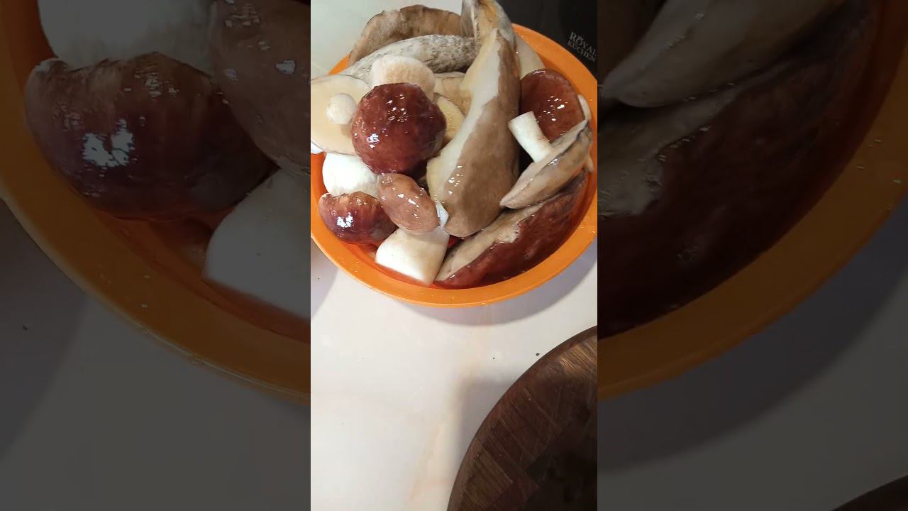 решил пожарить грибов☺☺☺