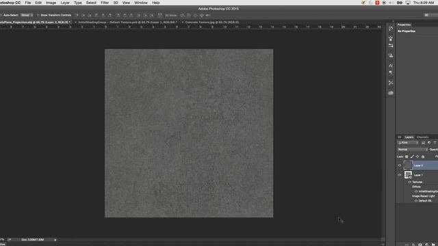 Projecting Textures onto a 3D Mesh in Photoshop смотреть онлайн