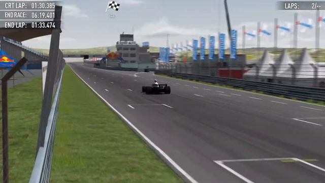 Simraceway - McLaren M23 at Circuit Park Zandvoort смотреть онлайн