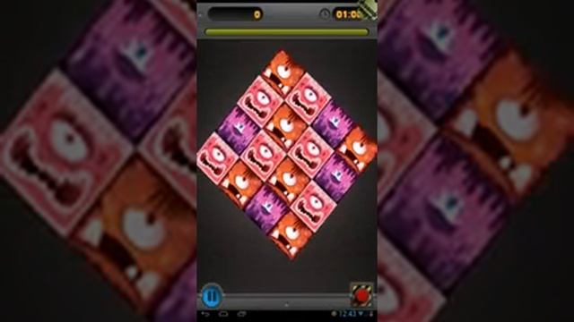 Monster Cube Free Геймплей Игры на Андроид HD Обзор смотреть онлайн