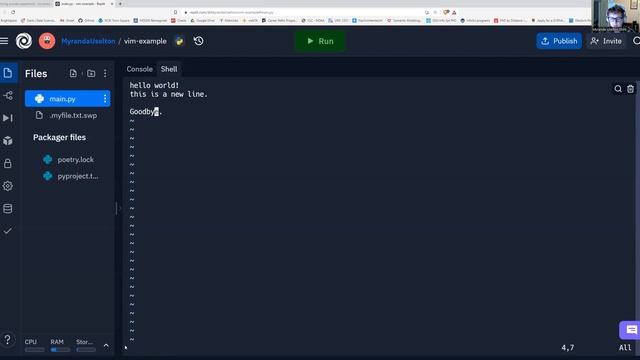 Aspie Bootcamp Python: Extra - Vim Tutorial смотреть онлайн