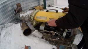 дизельная тепловая пушка непрямого нагрева