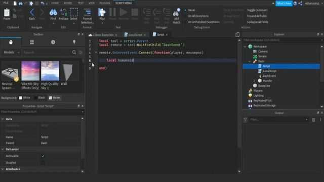 How to Dash in Roblox Studio (Easy and Fast) смотреть онлайн