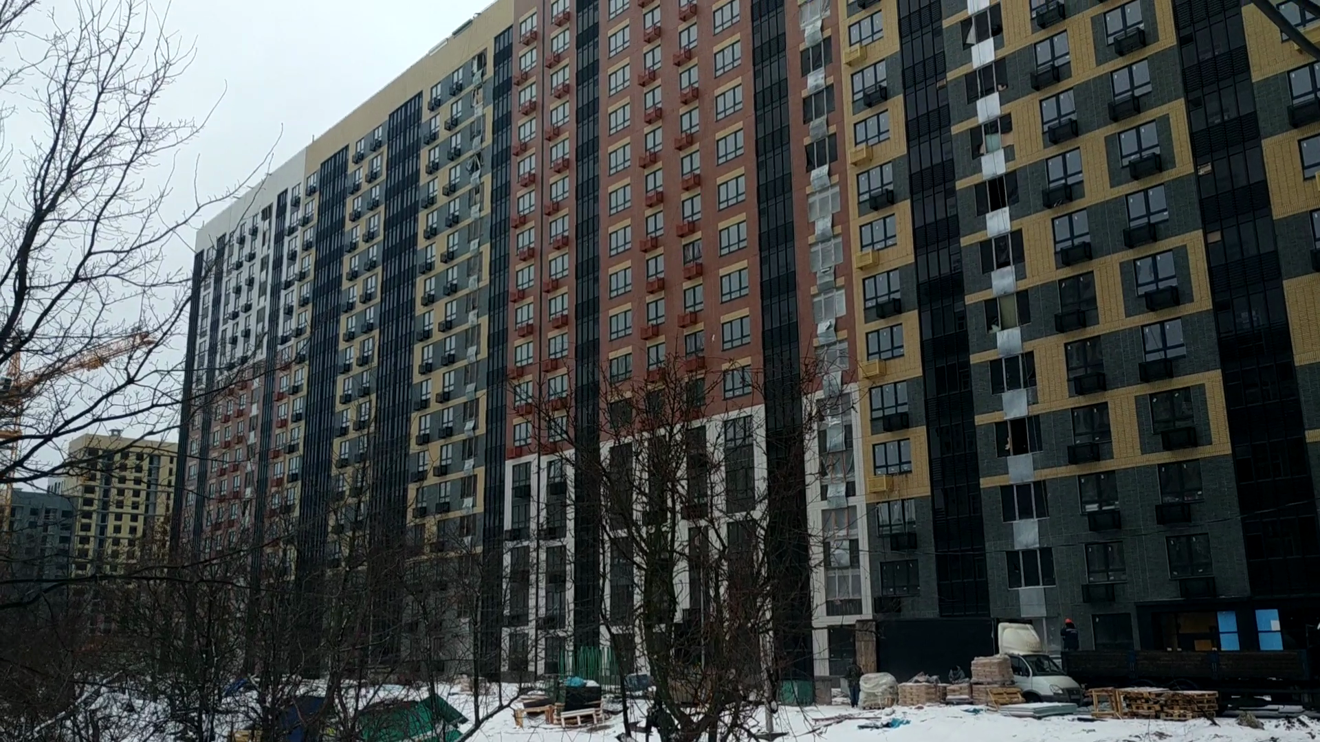 ЖК Яблоневые сады 3комнатная 91 кв.м в процессе отделки. смотреть онлайн