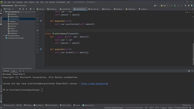 Command Pattern Intermediate OOP in Python смотреть онлайн