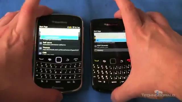 BlackBerry 9900 Vs  BlackBerry 9780