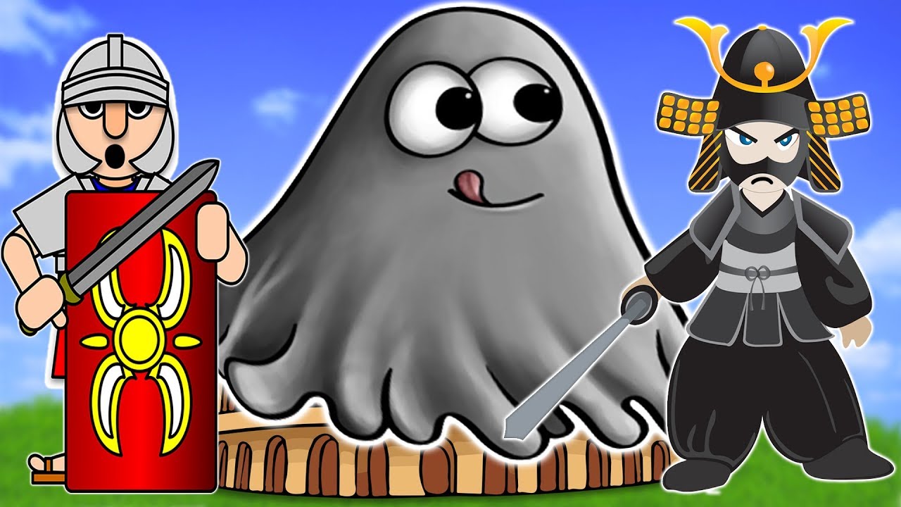 ГЛАЗАСТИК съедает ДРЕВНИЙ РИМ и ЯПОНИЮ. ИГРА Tasty Planet от ИГРУЛИ с ПАПУЛЕЙ смотреть онлайн