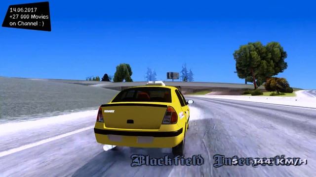 Renault Symbol Taxi New ENB Top Speed Test GTA Mod Future _REVIEW смотреть онлайн