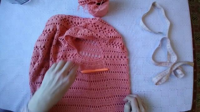 Летняя кофточка? из пряжи Lanoso Лен с вискозой?. смотреть онлайн