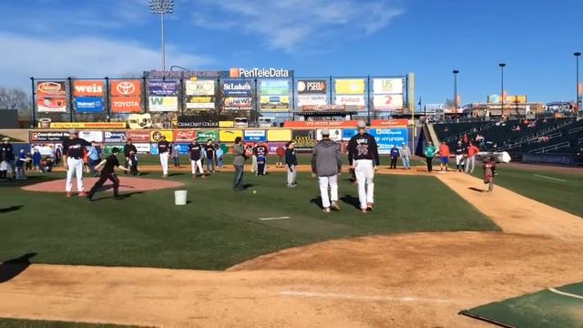 Miracle League game with Lehigh Valley IronPigs at Coca-Cola-Park смотреть онлайн