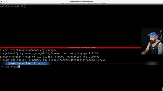 UTILIZANDO CGROUPS PARA LIMITAR CPU E MEMÓRIA EM NOSSO "CONTAINER" SEM DOCKER смотреть онлайн