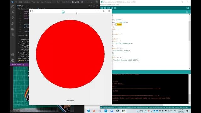 Visualization data ATtiny with Python (serial communication) смотреть онлайн