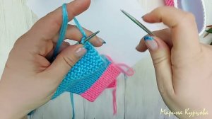 САМЫЕ ПРОСТЫЕ СЛЕДКИ НА ДВУХ СПИЦАХ.