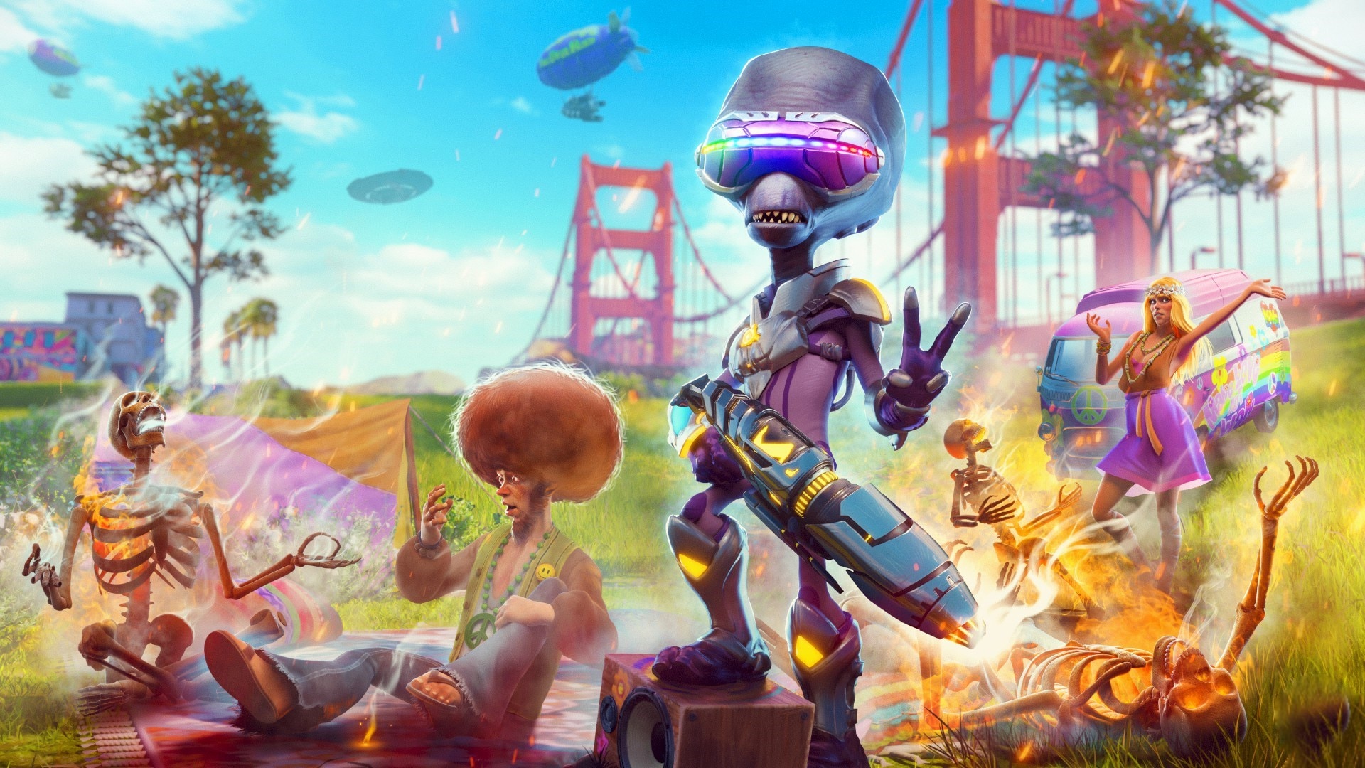 Destroy all Humans 2 | Gameplay на Xbox Series S смотреть онлайн