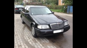 Снятие радиатора охлаждения Мерседес C200 W202/Removing the radiator cooling Mercedes C200 W202