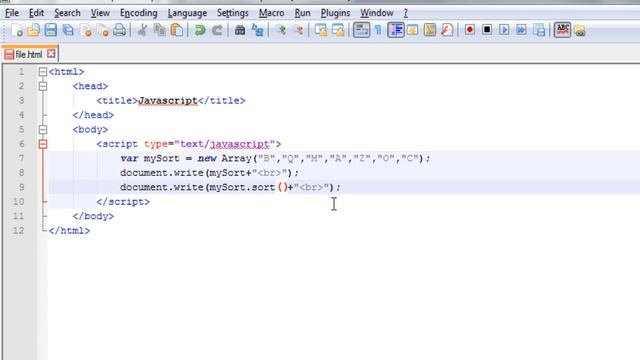 JavaScript - 37 sort and reverse methods смотреть онлайн
