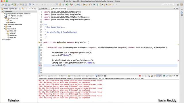 ServletConfig and ServletContext смотреть онлайн