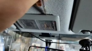 снять плафон SX4