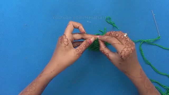 Pom Pom!!! Wall Hanging | How to make Door Hanging at Home | Woolen Craft Idea смотреть онлайн