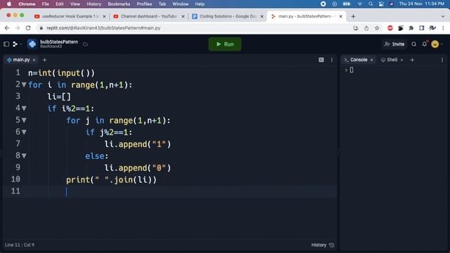 Bulb States Pattern | CCBP IDP Set 1 Question Answer | Python IDP Test Level 1 | Coding Solutions смотреть онлайн