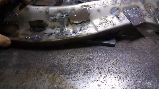 Аргонодуговая сварка TIG ANDELI TIG 250M первые швы