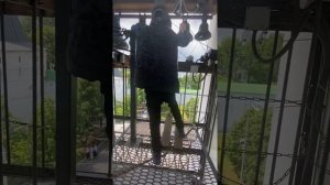 Колокольный звон на Троицу в Храме 40 Севастийских мучеников. Звонарь Егор Чухлеб.