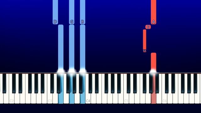Piggy Roblox - Main Menu (Piano Tutorial) смотреть онлайн