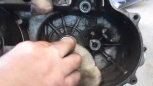 Замена механизма кик стартера на  скутере.