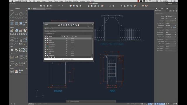 Autodesk AutoCAD LT 2019 for Mac Overview Video смотреть онлайн
