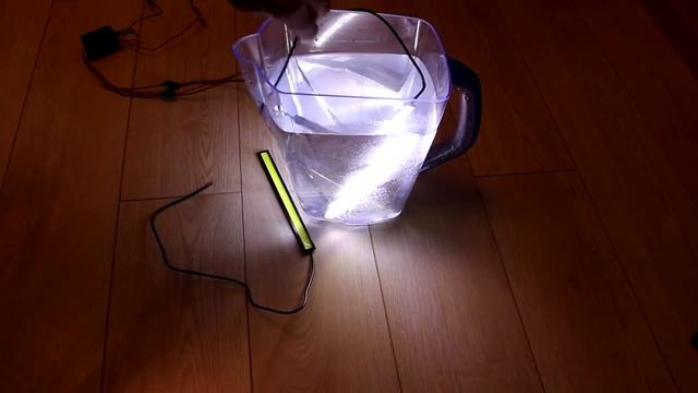 Дневные ходовые огни. LED DRL , COB 17 см, Водонепроницаемые смотреть онлайн